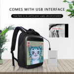Colorful Promotion LED Backpack Dynamic LED Screen Display 3D Backpack Smart LED Backpack