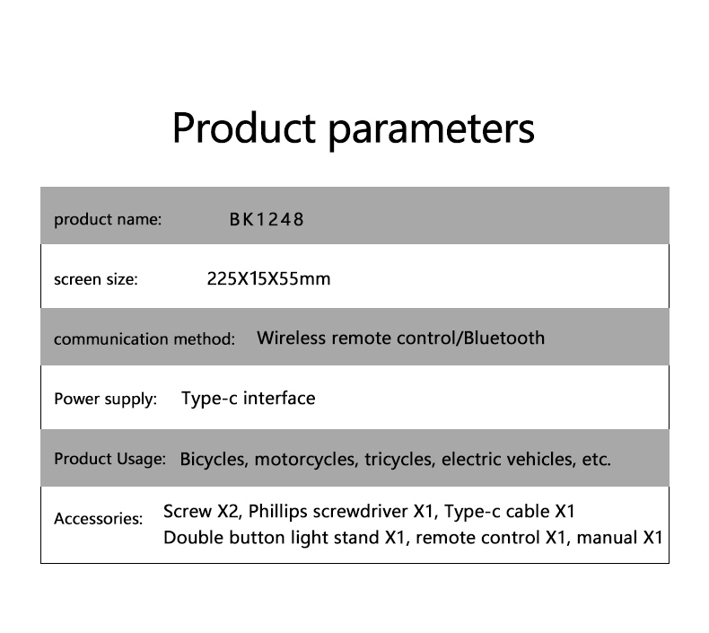 electronic bike light led display scrolling RGB message display screen smart app programmable led display for bicycle motor bike（images 12）