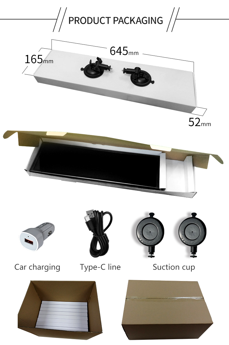 Moving message board sign super thin Wi-fi Scrolling LED Sign Message Board for Business Working with Smartphone（images 14）