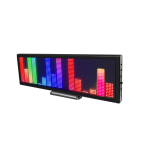 RGB messages moving scrolling led display board USB 5V hanging led display car panel for advertising sign board