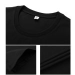 Manufacturer Hot Products High Quality App control LED luminous clothes nightclub cool men’s LED custom 100% cotton T-shirts