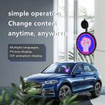 LED Display On Car Rear Window Full Color Light Mobile Phone APP Control DIY Expression Screen Panel Very Funny Light Show LED