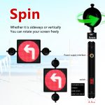 Car Display LED Expression Display Rear Window Mobile Phone APP Control LED Car Sign DIY Interactive Screen Advertising Display