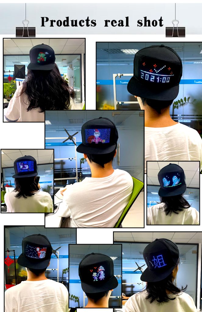 RGB Color APP Programmable LED Screen Scrolling...