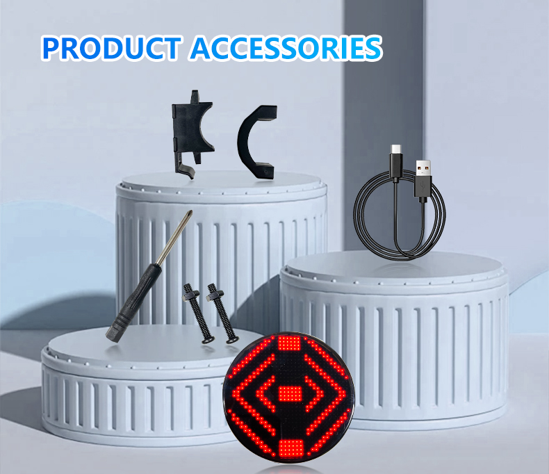 Bike Tail Light LED Rear Bike Light USB Rechargeable Smart Bicycle Taillight Waterproof LED Lamp Safety Light（images 2）