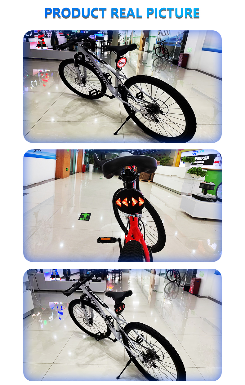 Bike Tail Light LED Rear Bike Light USB Rechargeable Smart Bicycle Taillight Waterproof LED Lamp Safety Light（images 12）