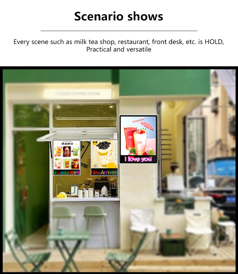 A1 A2 A3 A4 illuminated Poster Frame LED Sign Restaurant Menu Advertising Light Box Signboard Night Club Display Frame（images 7）