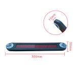 12v Remote Led Car Sign Programmable Scrolling Message Sign Board for Car Shop Store