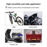 Smart remote control rainproof super bright turn signal warning rear light rechargeable led bicycle light bicycle accessories