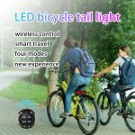 electronic bike light led display scrolling RGB message display screen smart app programmable led display for bicycle motor bike