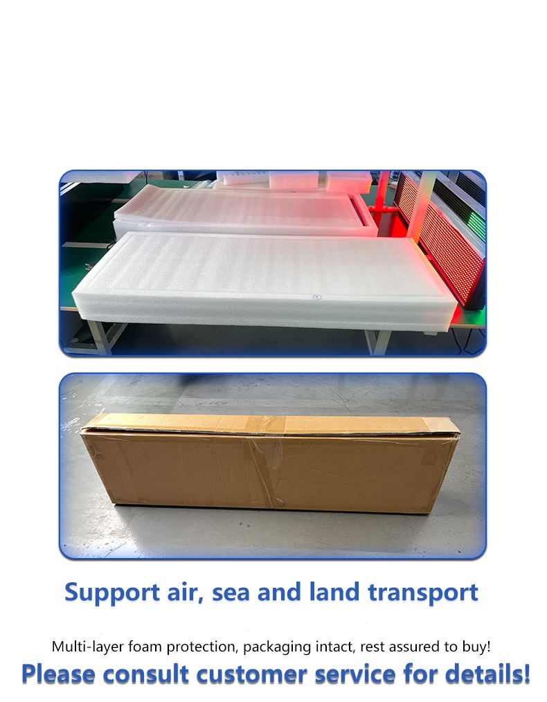 Outdoor LED Poster Shop Open Hours Advertising LED Sign Scrolling Message LED Board APP Programmable P10 Digital Display Screen（images 11）