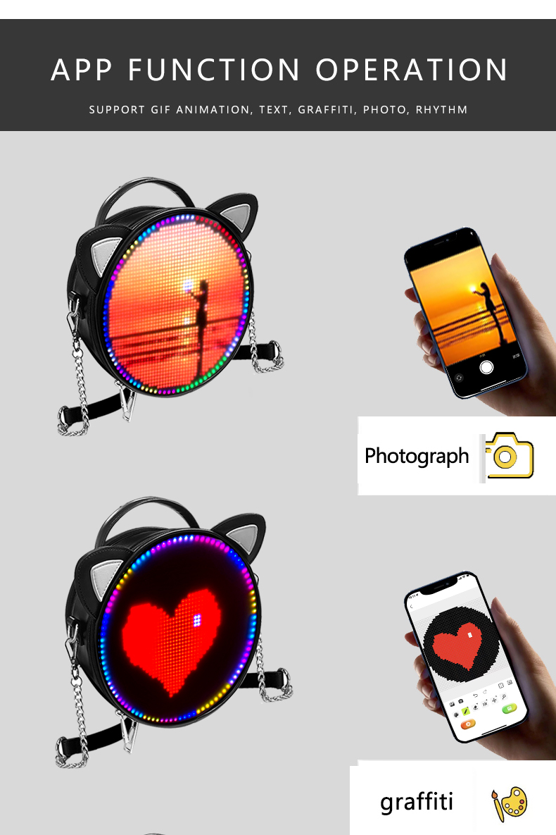 Manufacturer women’s tote bags messenger bags women handbags ladies Customized Fashion Shoulder Clear Women Crossbody Bags（images 3）