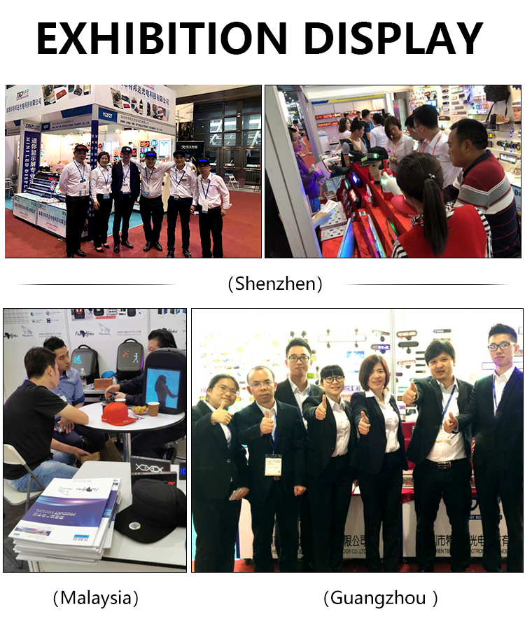 New Design Advertising LED Display Backpack APP Control LED Screen Dynamic Sling Bag With LED Display Funny Bag For Men Women（images 13）