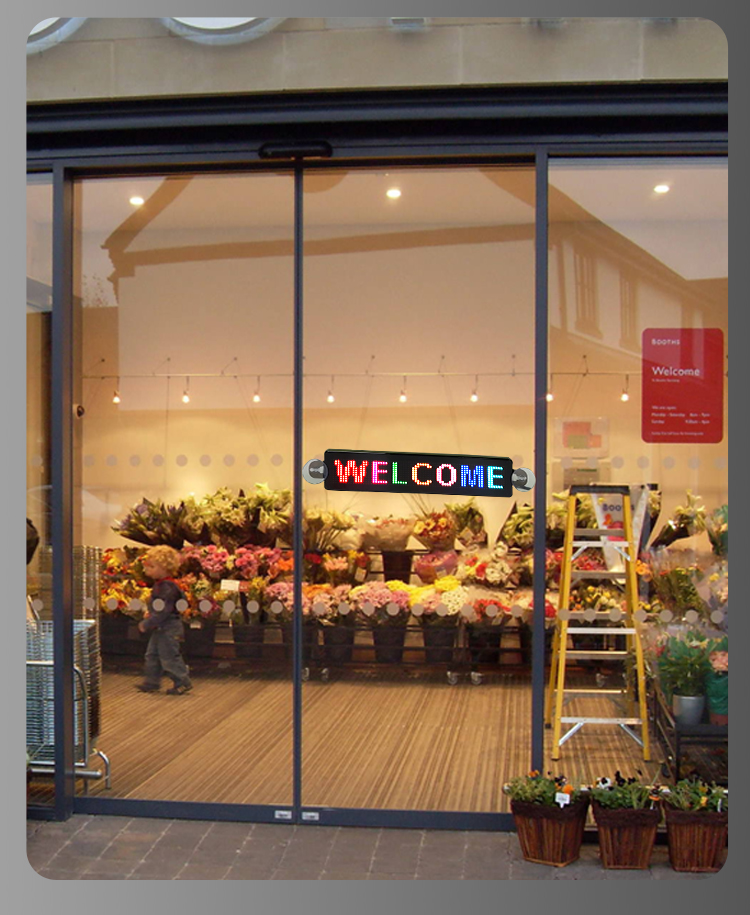 Custom USB mini programmable moving message advertising sign App Controlled Led Display Screen for taxi car（images 7）