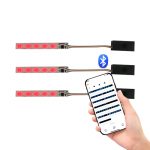 Mini LED Flexible Screen Panel 5*36 Pixels Smart app Programmable LED Ticker Board for Shoes Hats Clothes Bags Avertise Light