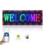 Programmable Outdoor Digital Led Sign Screen Custom Word Scrolling Usb Wifi Message Board Lights for Mobile Phone and Windows