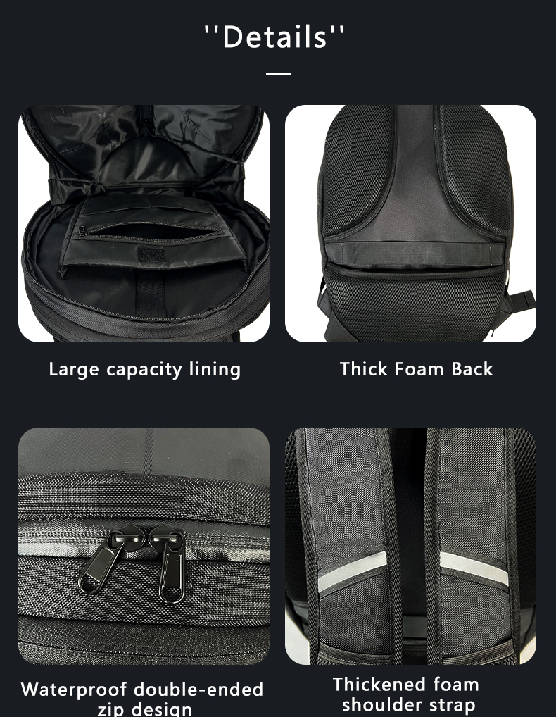 APP control Eyes Knight Bag Laptop backpack Motorcycle Riding Bag Led Display Backpack Waterproof Hard Shell DIY LED Backpack（images 9）