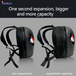 APP control Eyes Knight Bag Laptop backpack Motorcycle Riding Bag Led Display Backpack Waterproof Hard Shell DIY LED Backpack