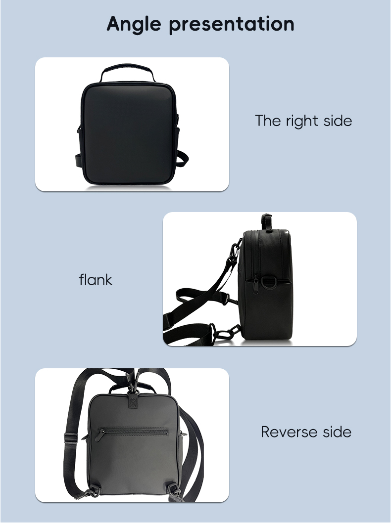 LED Display Single Shoulder Bag LED light multi-function dynamic advertising sling Bag led screen bag With led display(images 13)
