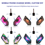 smart eyes blinking led display screen board app edit diy eye animations text display led sign