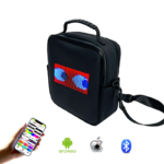 LED Display Single Shoulder Bag LED light multi-function dynamic advertising sling Bag led screen bag With led display