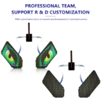 smart eyes blinking led display screen board app edit diy eye animations text display led sign