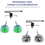 Blinking Eyes LED Display Panel Eagle Eyes Winking Screen APP Programmable LED Eye Display Sign for Car Backpack LED Screen