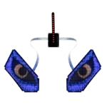 smart eyes blinking led display screen board app edit diy eye animations text display led sign