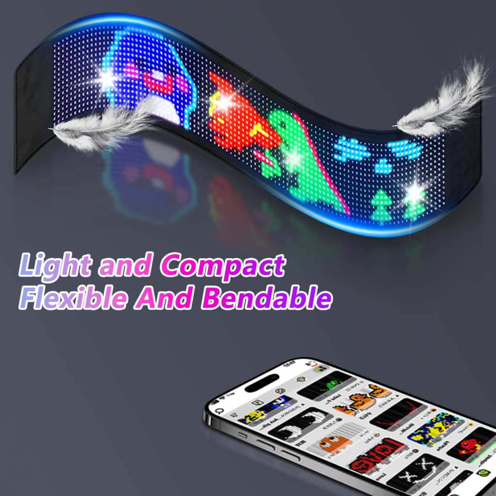 Common Applications of Flexible LED Displays（images 1）
