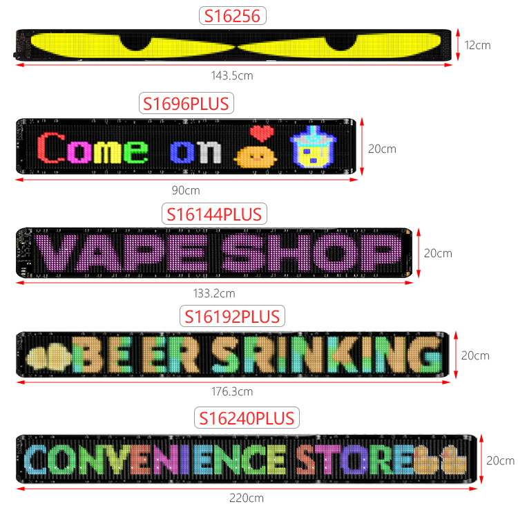 Internet celebrity truck devil eye LED screen car eye light truck dynamic LED light smart car sticker Factory direct sales（images 7）