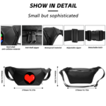 LED Screen Display Sling Bag Crossbody Shoulder Chest Bag Travel Backpack Hiking Bag With LED Screen Display