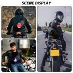 LED Screen Display Sling Bag Crossbody Shoulder Chest Bag Travel Backpack Hiking Bag With LED Screen Display