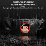 LED Screen Display Sling Bag Crossbody Shoulder Chest Bag Travel Backpack Hiking Bag With LED Screen Display