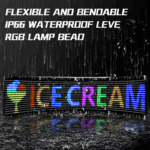 Manufacturer Others Car Light Accessories LED Matrix Panel for Truck LED Eyes for Car Customized Messages Advertising Strip