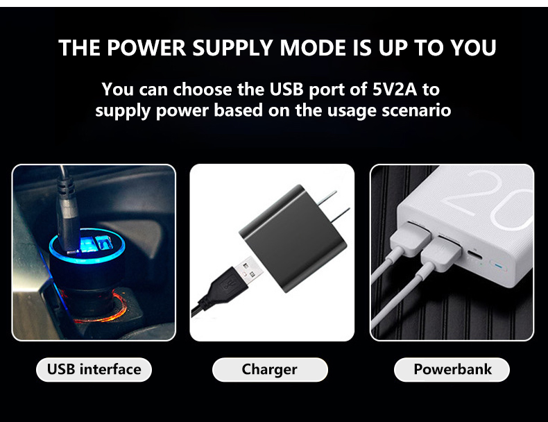 Demon Eye 5V USB Cable RGB DIY Text Animation Outdoor Free Design APP Control Flexible Panel Lights（images 9）