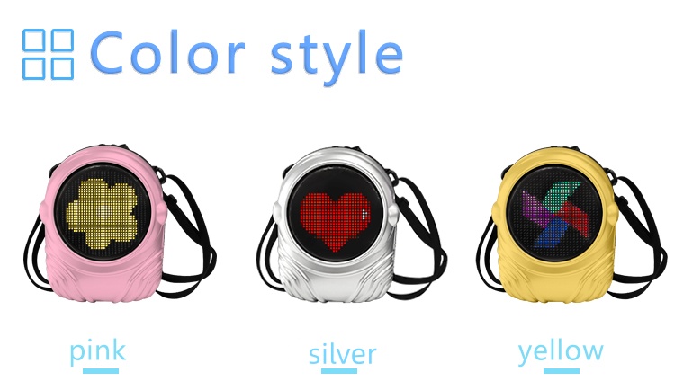 2025 Hot Selling Cute Astronaut Mini Backpack with LED Screen for Kids, Unique Casual Daypack（images 8）