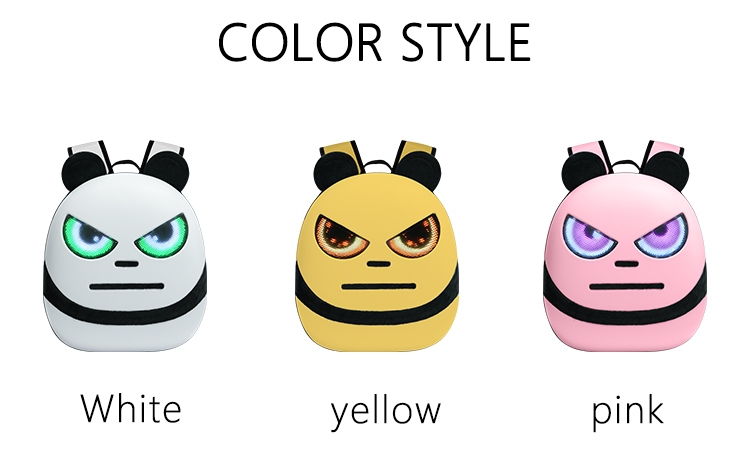 New LED Backpack Customized DIY Dynamic Devil Eyes Light Display Screen Mobile Control Advertising School Bags with a Screen（images 7）