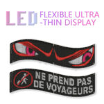 High Brightness Flexible LED Display Ultra-Thin & Bendable LED Advertising Screen for Car Stuck Store Bar