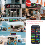 High Brightness Flexible LED Display Ultra-Thin & Bendable LED Advertising Screen for Car Stuck Store Bar