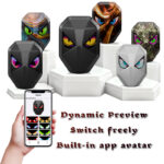 Factory Price LED Backpack Laptop Bag Waterproof 3D LED Light Motorbike Bag High-Capacity With Programmable Screen