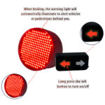 Wholesale LED Cycling Rear Tail Light Waterproof USB Bicycle Warning Lights Bike Motorcycle Accessories