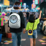 2025 Hot Selling Cute Astronaut Mini Backpack with LED Screen for Kids, Unique Casual Daypack