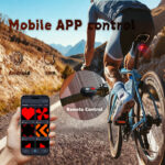 Wholesale LED Cycling Rear Tail Light Waterproof USB Bicycle Warning Lights Bike Motorcycle Accessories