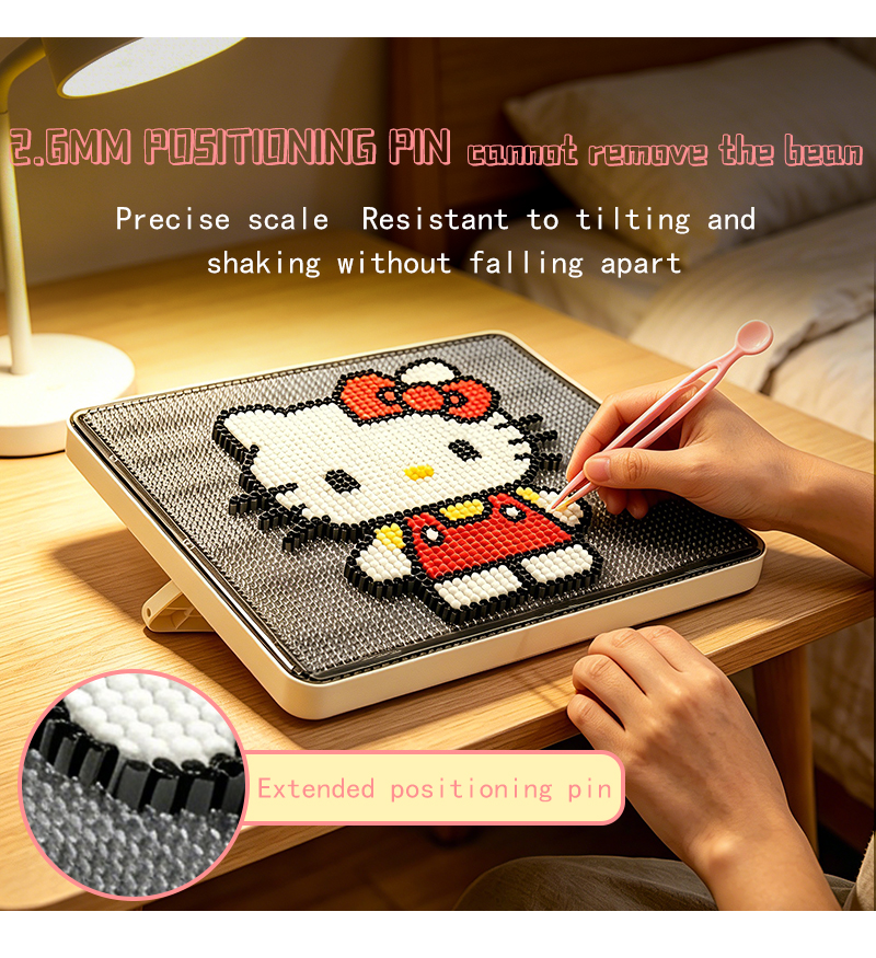 64*64 App Smart Fuse Beads Bulk Wholesale Perler Ironing Beads Customizable Smart Led Perler Beads Board（images 6）
