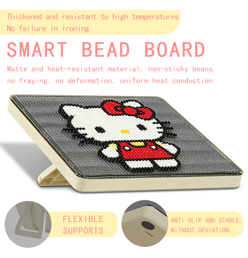 64*64 App Smart Fuse Beads Bulk Wholesale Perler Ironing Beads Customizable Smart Led Perler Beads Board（images 7）
