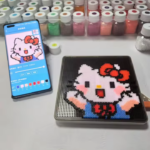 64*64 App Smart Fuse Beads Bulk Wholesale Perler Ironing Beads Customizable Smart Led Perler Beads Board