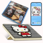 52*52 Smart LED Perler Bead Board App Controlled Pegboard with 52×52 /78×78 /104×104 Bluetooth Connection Board for Hama & Fuse Beads