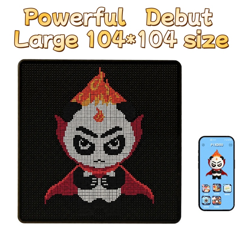 104*104 Smart LED Light up Perler Beads Board F...
