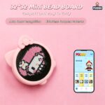 Cute 32 Pegs Smart Fuse Bead Board Portable LED Light Board APP Pattern Maker for Children DIY Handmade Toy Wholesale